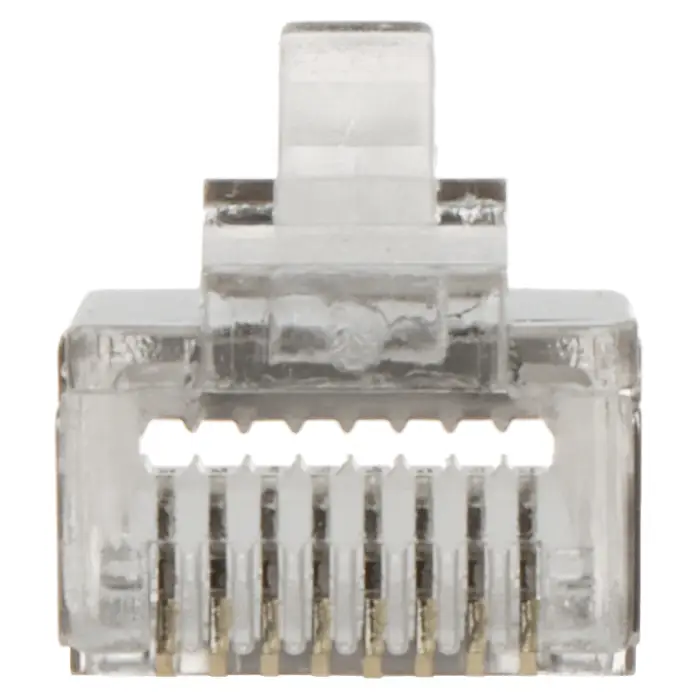 WTYK MODULARNY EKRANOWANY RJ45T/6-EKRAN*P100 TYP EZ